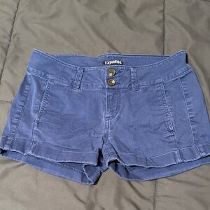 Express Blue Shorts